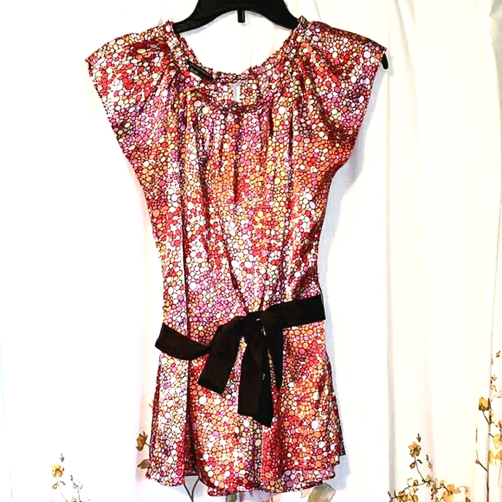 Spence Multi Color Top Size M EUC